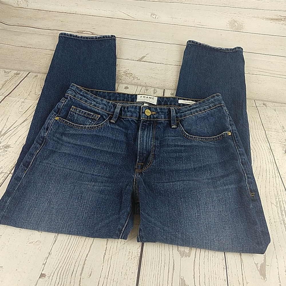 (sold)FRAME Le Grand Garcon Cropped Jeans 27